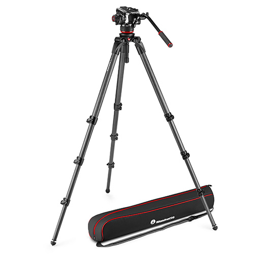 【MVK504XCTALL】 Manfrotto 504Xビデオ雲台+536カーボン三脚