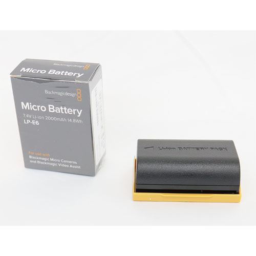 【LP-E6 Battery 中古品】 Blackmagic Design バッテリー