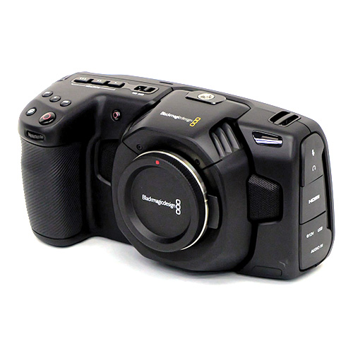 【Blackmagic Pocket Cinema Camera 4K ジャンク品】 Blackmagic Design 4Kデジタルフィルムカメラ（レンズ別売、MFTマウント）