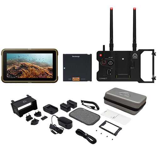 【NINJA Special Bundle】 ATOMOS 5インチ モニターレコーダー（SSDmini 500G・ATOMOSコネクト・5インチキット付）