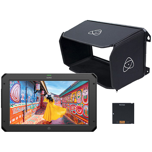 【SUMO 19 SE Special Bundle】 ATOMOS 19インチ モニターレコーダー＆スイッチャー（SSDmini 500G・19インチサンフード付）