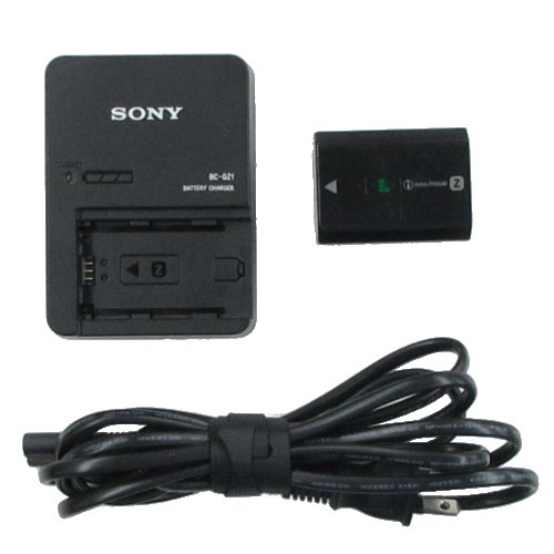 【BC-QZ1 中古品】 SONY バッテリーチャージャー（バッテリー付）