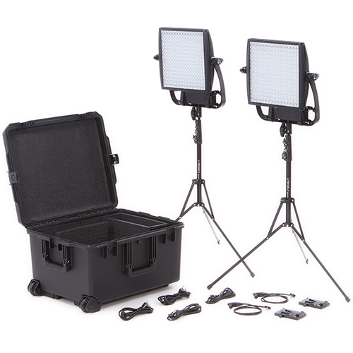 【Astra 1×1 トラベラーデュオ Vマウントキット】 Litepanels LEDライトキット