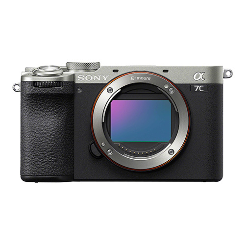 【α7C II ボディ シルバー（ILCE-7CM2 S）】 SONY デジタル一眼カメラ（レンズ別売、Eマウント）