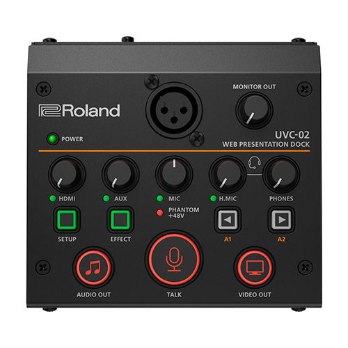 【UVC-02】 Roland Webプレゼンテーション・ドック