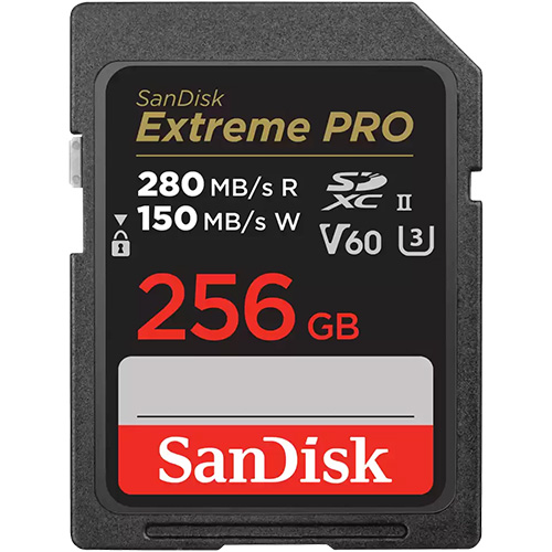 【SDSDXEP-256G-JNJIP】 SanDisk エクストリーム プロ SDXC UHS-II カード 256GB