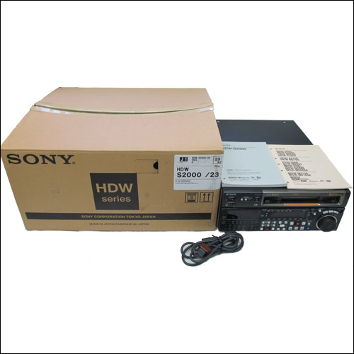 【HDW-S2000 現状渡し 中古品】 SONY HDCAMレコーダー