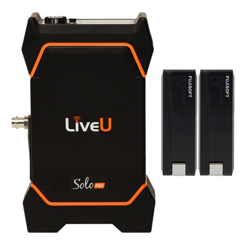 【Solo PRO SDI -2 バンドル キャンペーン版（LU-Solo PRO SDI Bundle_Cam）】 LiveU モバイルライブエンコーダー