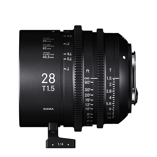 【28mm T1.5 FF】 SIGMA シネレンズ〔FF High Speed Prime Line〕