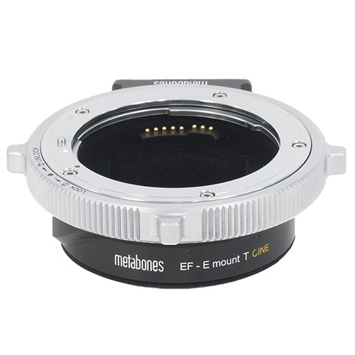 【ソニーE用 キヤノンEFレンズ T CINE Smart Adapter MB_EF-E-BT6】 Metabones 電子接点付マウントアダプター