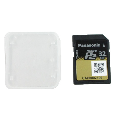 【AJ-P2M032AGN 現状渡し 中古品】 Panasonic microP2カード 32GB