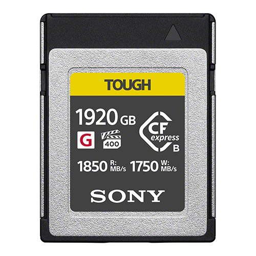 【CEB-G1920T】 SONY CFexpress Type Bメモリーカード 1920GB