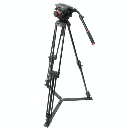 【504HD,546GBK 現状渡し 中古品】 Manfrotto ビデオキット ツイン GSタイプ