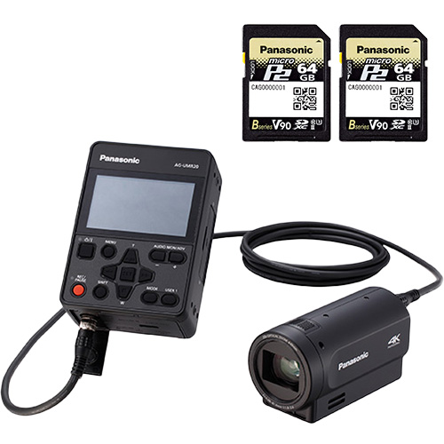 【AG-UCK20GJ + AG-UMR20 + AG-C20020G】 Panasonic POVCAM・ポータブルレコーダーセット