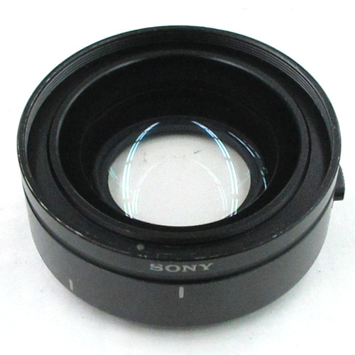 【VCL-HG0862 現状渡し 中古品】 SONY 62mm径 0.8倍ワイドコンバージョンレンズ（バヨネット）