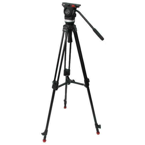 【システムace M MS 中古品】 Sachtler アルミ3段三脚システム