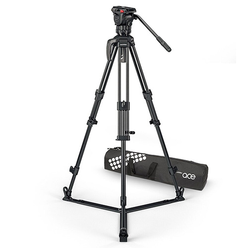 【システムAce XL CF GS Mk II（1019CM）】 Sachtler カーボン3段三脚システム