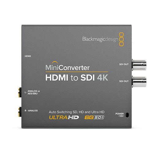 【Mini Converter HDMI to SDI 4K】 Blackmagic Design コンバーター