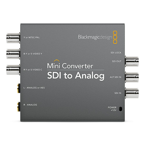 【Mini Converter SDI to Analog】 Blackmagic Design コンバータ