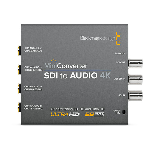 【Mini Converter SDI to Audio 4K】 Blackmagic Design コンバーター