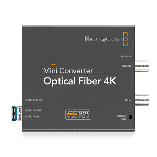 【Mini Converter Optical Fiber 4K】 Blackmagic Design コンバーター