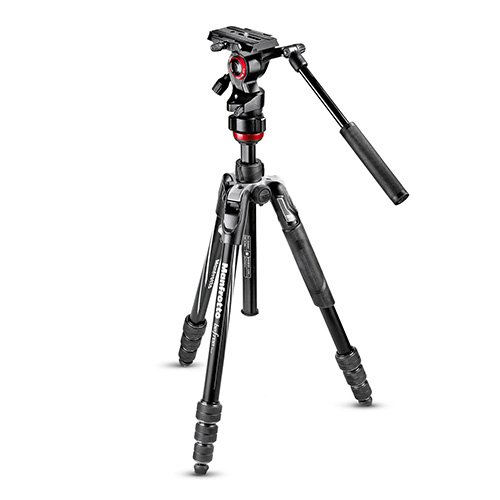 【MVKBFRT-LIVE】 Manfrotto befree live アルミニウムT三脚ビデオ雲台キット