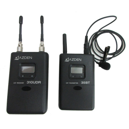 【310BT 中古品】 AZDEN UHF B型ワイヤレスマイクロホンシステム