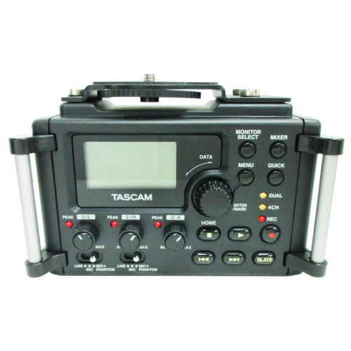 【DR-60D 中古品】 TASCAM DSLR用リニアPCMレコーダー/ミキサー