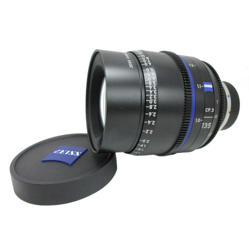 【CP.3 135mm/T2.1 EFマウント/メートル表記 上物 中古品】 Carl Zeiss コンパクトプライムレンズ