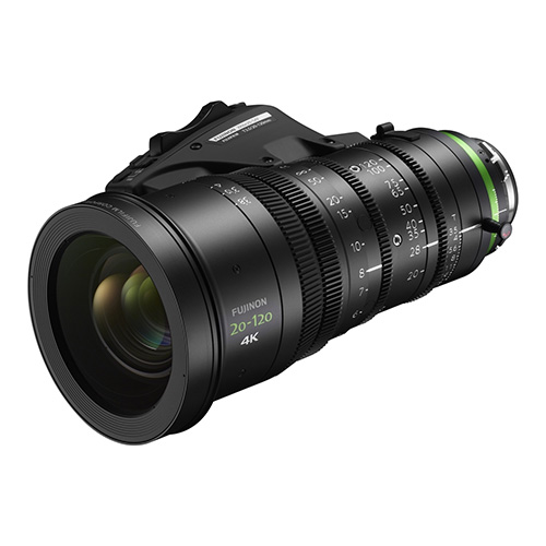 【XK6×20（XK20-120mm T3.5）】 FUJINON 4Kシネマ用ズームレンズ