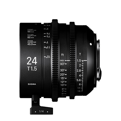 【24mm T1.5 FF PLマウント（/i Technology対応）】 SIGMA シネレンズ〔FF High Speed Prime Line〕