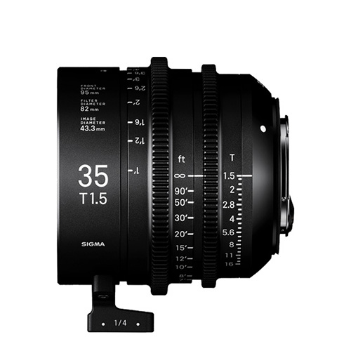 【35mm T1.5 FF PLマウント（/i Technology対応）】 SIGMA シネレンズ〔FF High Speed Prime Line〕