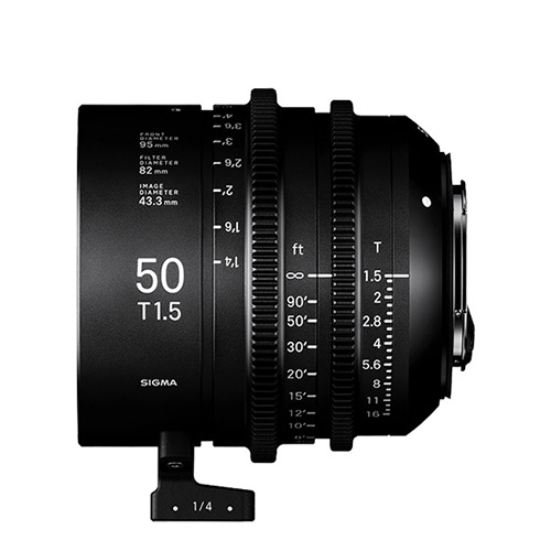 【50mm T1.5 FF PLマウント（/i Technology対応）】 SIGMA シネレンズ〔FF High Speed Prime Line〕