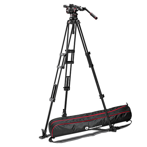 【MVKN12TWING】 Manfrotto ナイトロテックN12ビデオ雲台＋545GB三脚ツインGS