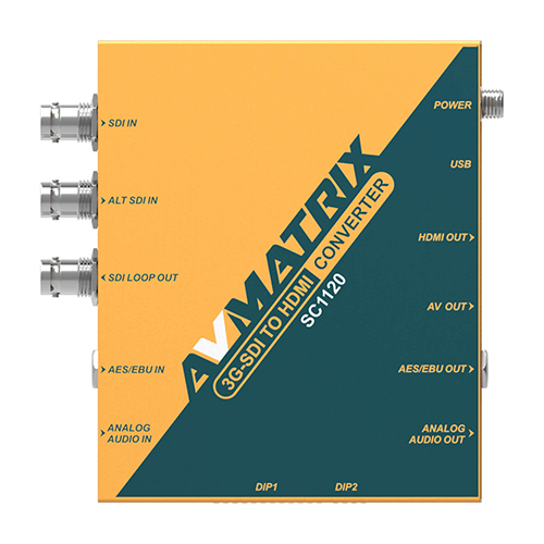 【SC1120】 AVMATRIX 3G-SDI to HDMI/ビデオ スケーリングコンバーター