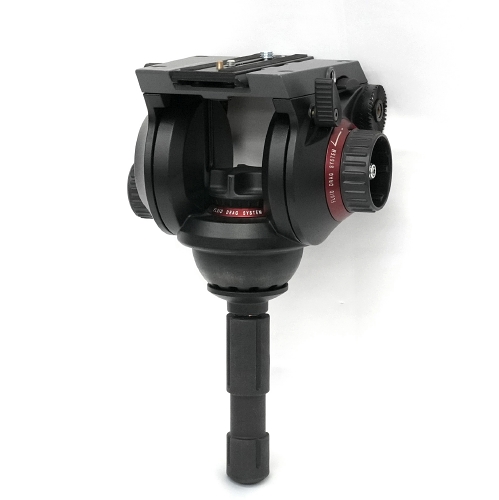 【504HD ジャンク品】 Manfrotto プロフルード ビデオ雲台 75mm