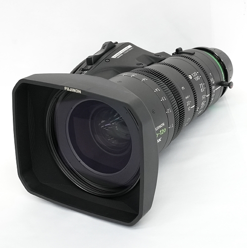 【XK6×20（XK20-120mm T3.5） メートル表記 メーカー点検済み 中古品】 FUJINON 4Kシネマ用ズームレンズ