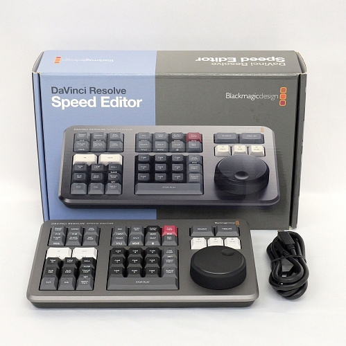 【DaVinci Resolve Speed Editor（DaVinci Resolve Studio非同梱パッケージ） 現状渡し 中古品】 Blackmagic Design キーボード