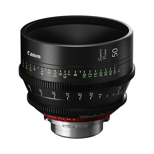 【CN-E50mm T1.3 FP X】 Canon PLマウント用 単焦点シネマレンズ〔Sumire Prime〕