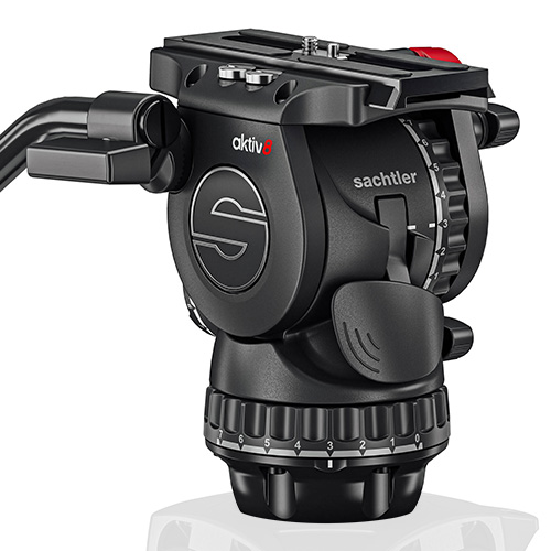 【aktiv8】 Sachtler 75mmボール サイドロード フルーイドヘッド