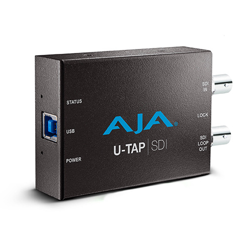 【U-TAP SDI】 AJA SDIキャプチャーボックス