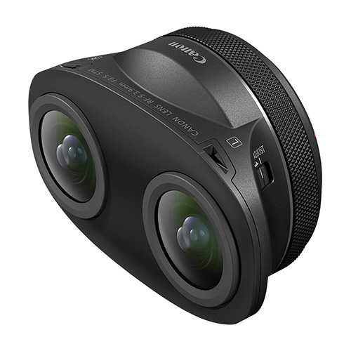 【RF-S3.9mm F3.5 STM DUAL FISHEYE】 Canon RFマウント用 VRレンズ