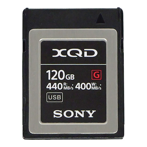 【QD-G120F 現状渡し 中古品】 SONY XQDメモリーカード Gシリーズ 120GB