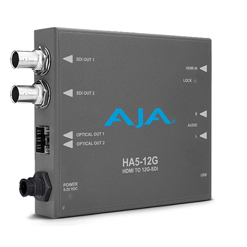 【HA5-12G】 AJA HDMI → 12G-SDI コンバーター