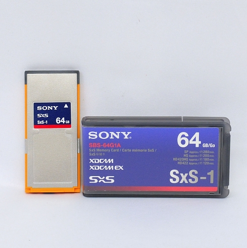 【SBS-64G1A 現状渡し 中古品】 SONY SxS-1カード 64GB