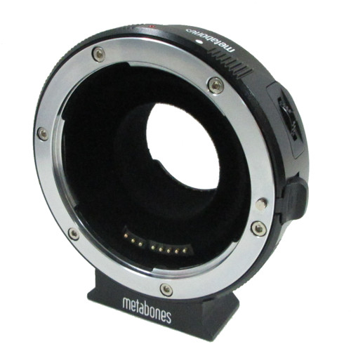 【マイクロフォーサーズ用 キヤノンEFレンズ T Smart Adapter MB_EF-m43-BT2 現状渡し 中古品】 Metabones 電子接点付マウントアダプター