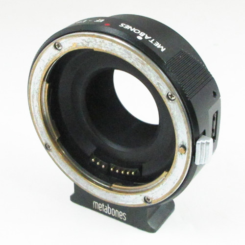 【ソニーE用 キヤノンEFレンズ Smart Adapter 型番不明 現状渡し 中古品】 Metabones 電子接点付マウントアダプター