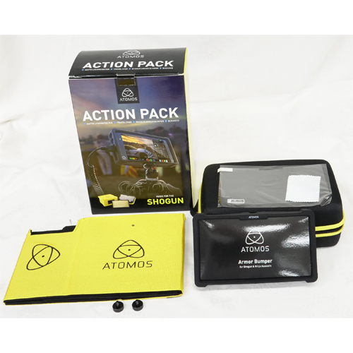 【SHOGUN ACTION PACK 黄 現状渡し 中古品】 ATOMOS 旧モデル SHOGUN用 アクセサリーキット