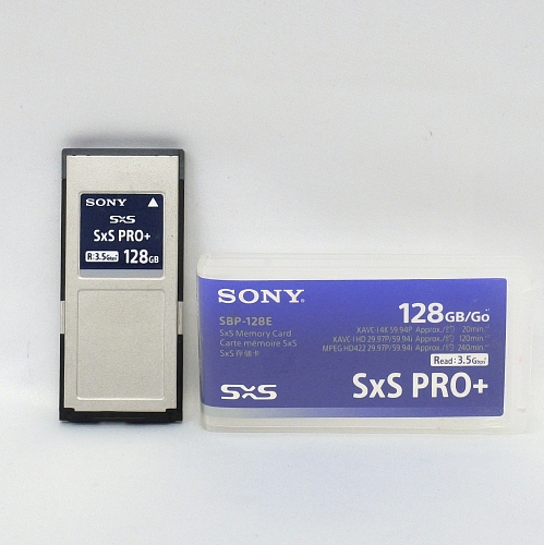 【SBP-128E 中古品】 SONY SxS PRO+ 128GB