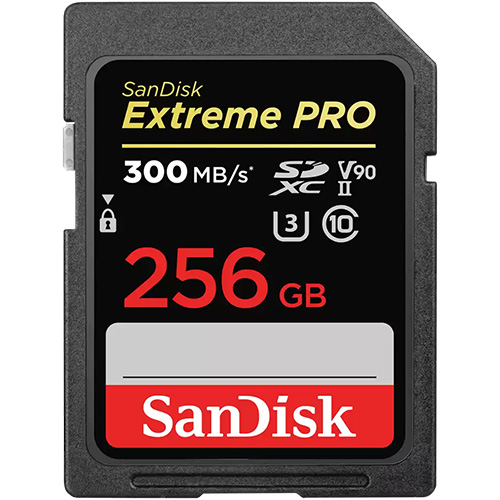 【SDSDXDK-256G-JNJIP】 SanDisk エクストリーム プロ SDXC UHS-II カード 256GB